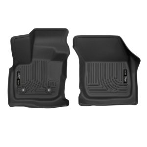 Lincoln MKZ Floor Mats - Front - Husky Liners - X-Act Contour - Black - `17-`20
